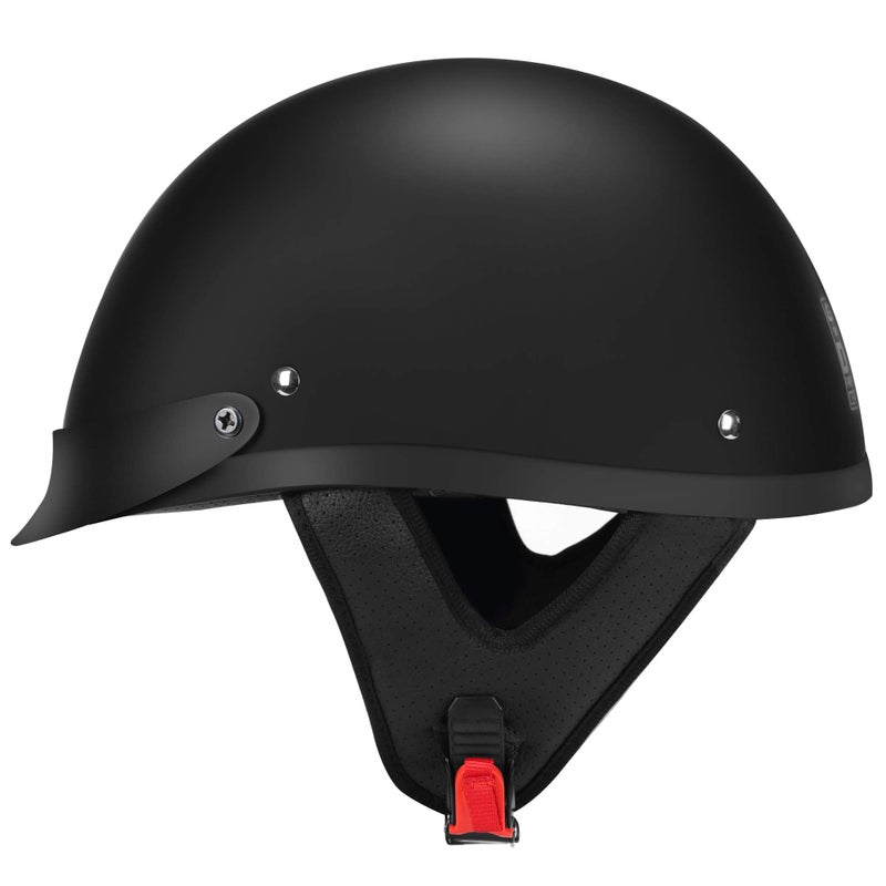 GLX M15 Half Helmet Matte Black XX-Large - Image 3